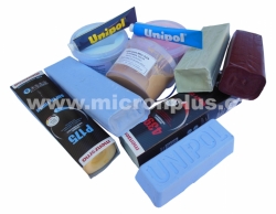 Leštící pasta UNIPOL 0017 cca 0,65 kg, tuhá