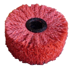 Sisal šňůrový 100x35x19/6hran - impregnace červená