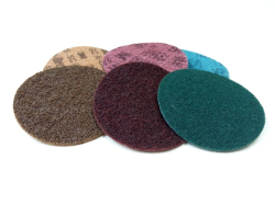 Výsek SZ 150mm Scotch-Brite,  Výsek SZ 150mm CRS 3M Scotch-Brite, hnědý
