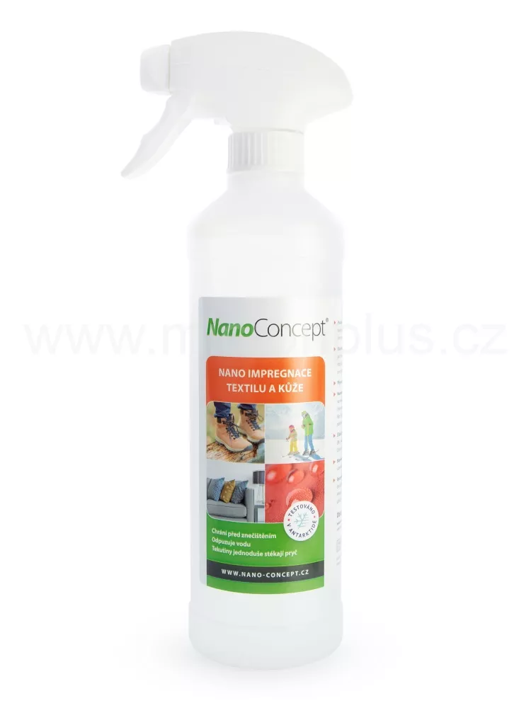 Impregnace textilu a kůže NanoConcept 500 ml