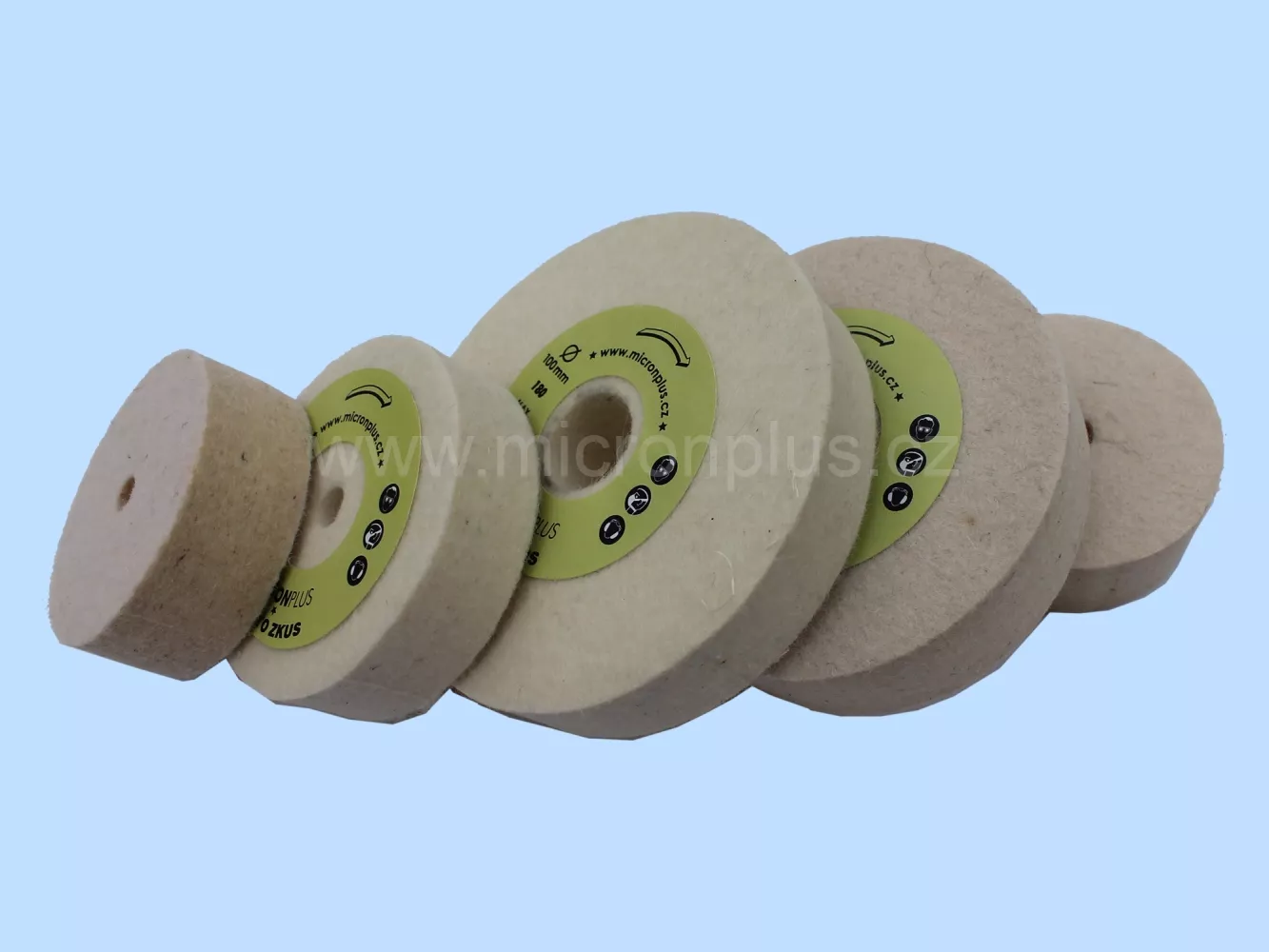 Filcový-plstěný kotouč prům. 300 mm,  Filcový-plstěný kotouč 300x20